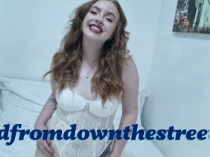 Thehotredheadfromdownthestreet